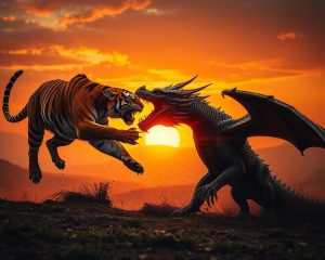 Pola Main Dragon Tiger